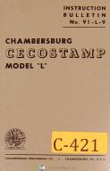Chambersburg-Chambersburg Steam-Drop Hammer, Instructions Manual Year (1965)-Steam Drop-06